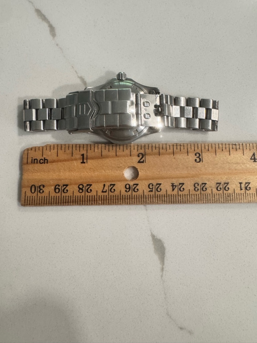 Tag Heuer Silver and Blue Women's Watch - Picture 14 of 14